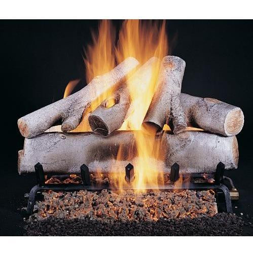 Rasmussen - Fire Pit Birch Log Stacks