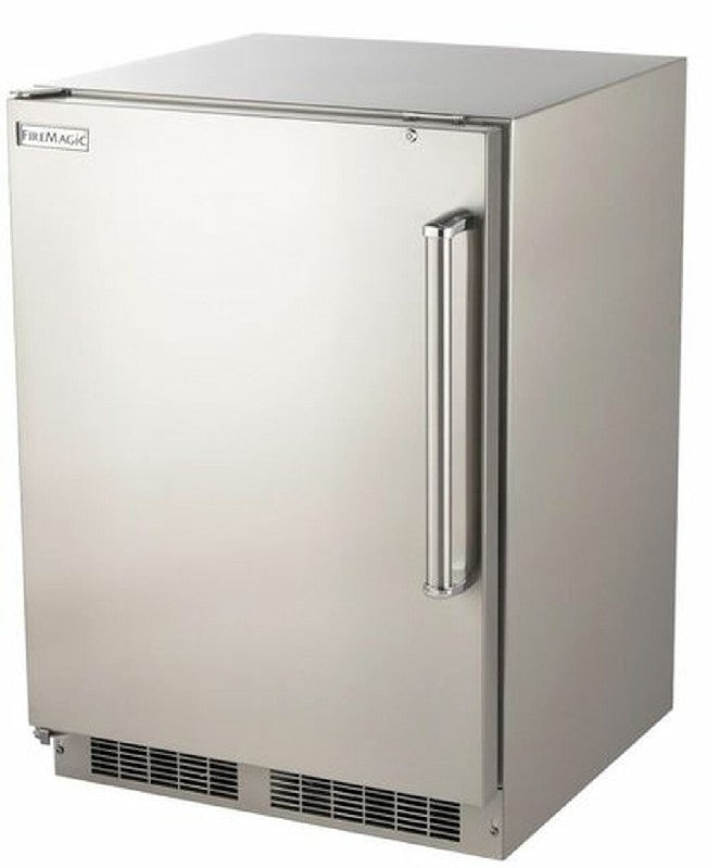 Fire Magic 3589-DR 24-Inch Outdoor Rated Stainless Steel Refrigerator – Right Hinge