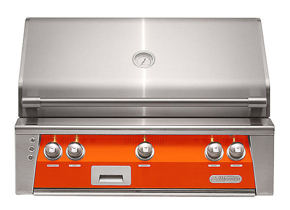 Alfresco - 36" ALXE Luxury Grill - Built-In - Luminous Orange