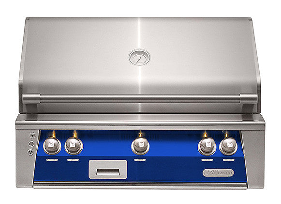 Alfresco - 36" ALXE Luxury Grill - Built-In - Ultramarine Blue