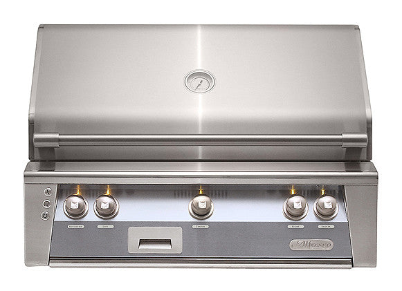 Alfresco - 36" ALXE Luxury Grill - Built-In - Signal Grey