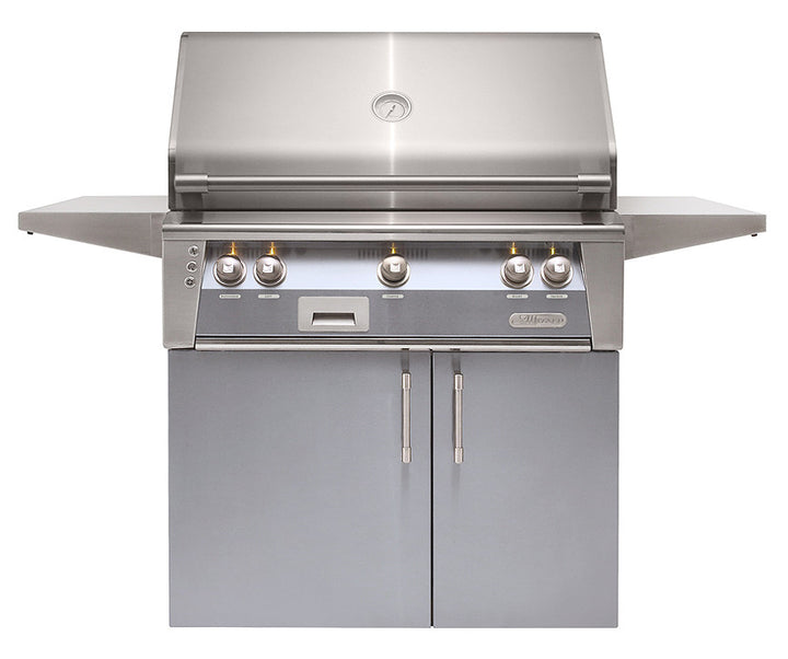 Alfresco - 36" ALXE Luxury Grill  On Cart - Freestanding - Signal Grey