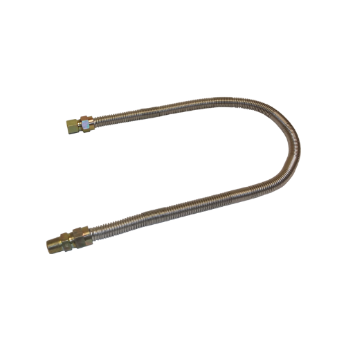 36" Gas Flex Line – 1/2" Diameter Flexible Hose for Fire Pits