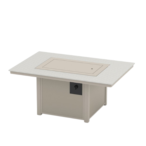36″ × 54″ Rectangular Origins Top Fire Table - Electronic Ignition, 55,000 BTU with Hidden Tank Drawer (NG or LP)