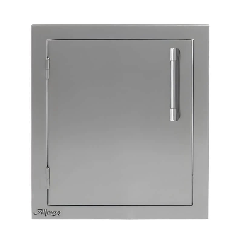 Alfresco 17-Inch Left-Hinged Vertical Single Access Door