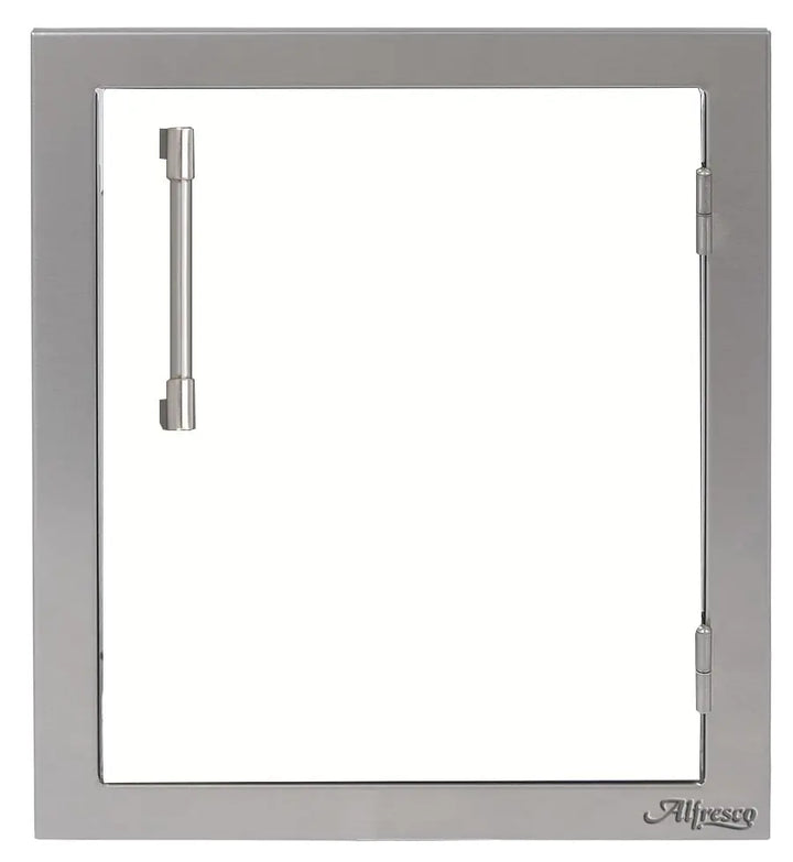 Alfresco 17-Inch Right-Hinged Vertical Single Access Door