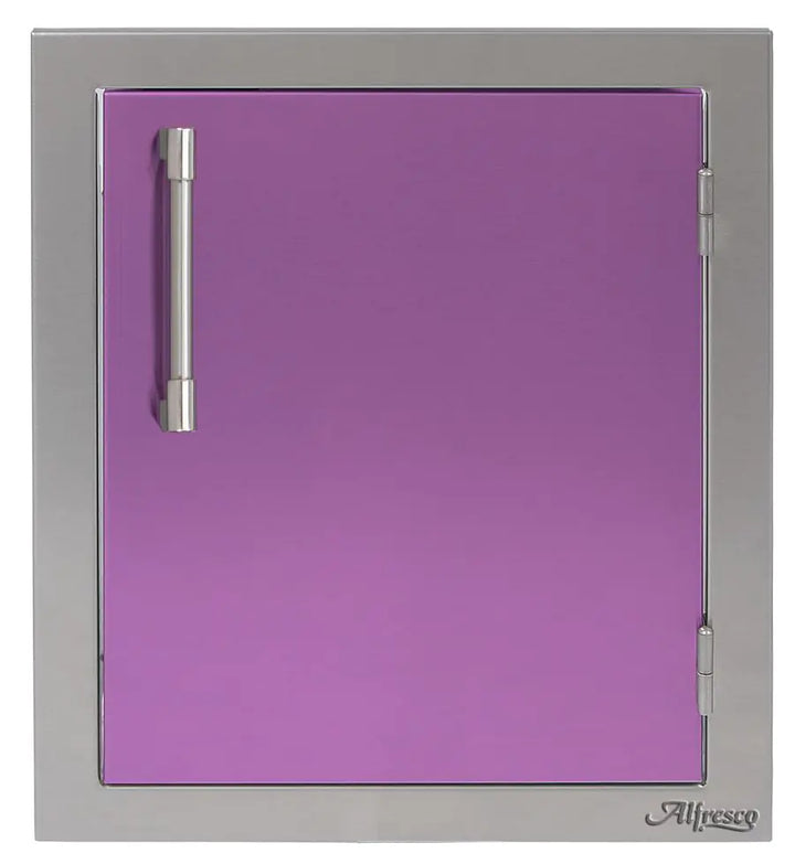Alfresco 17-Inch Right-Hinged Vertical Single Access Door
