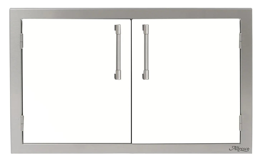 Alfresco 30 Inch Stainless Steel Double Access Door-