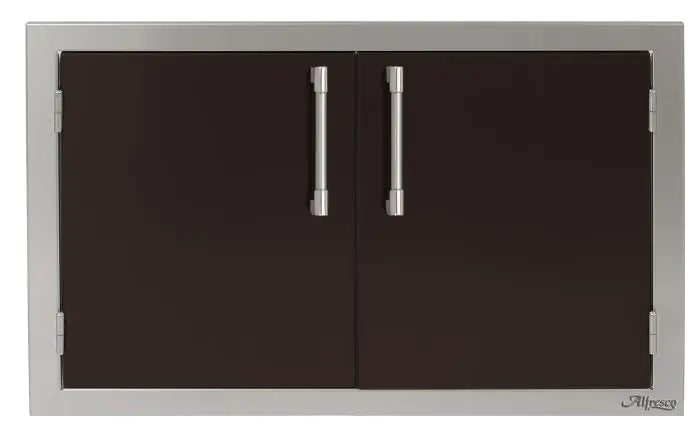 Alfresco 30 Inch Stainless Steel Double Access Door-