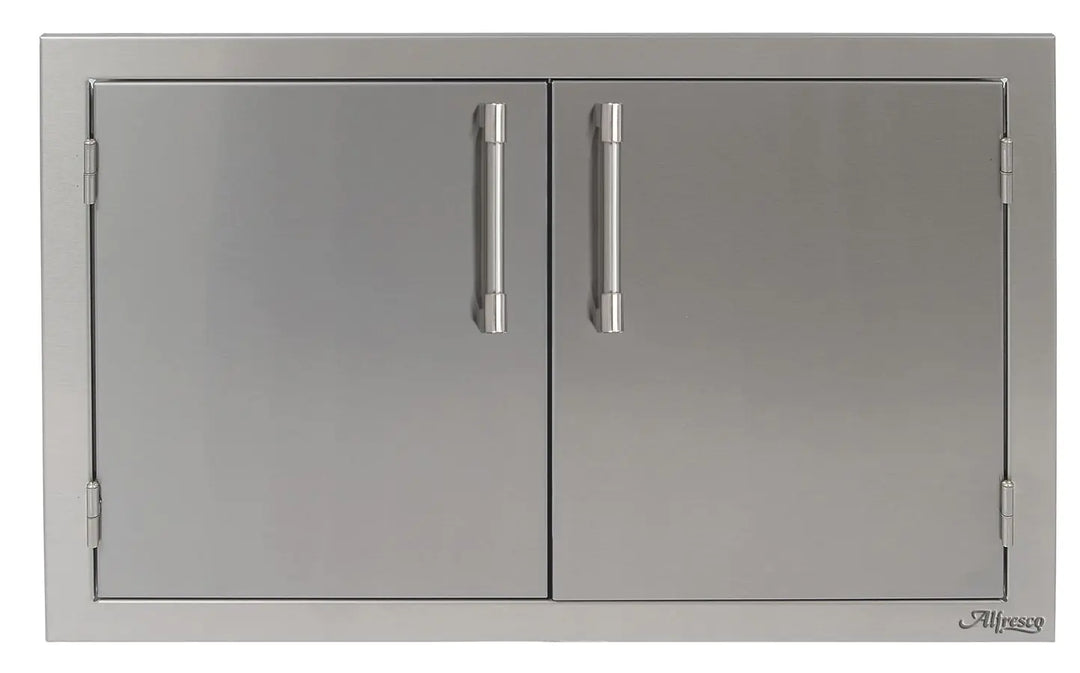 Alfresco 30 Inch Stainless Steel Double Access Door-