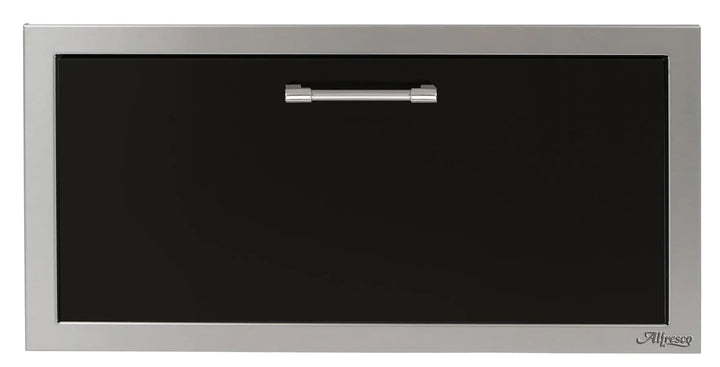 Alfresco 30-Inch VersaPower Stainless Steel Soft-Close Single Drawer