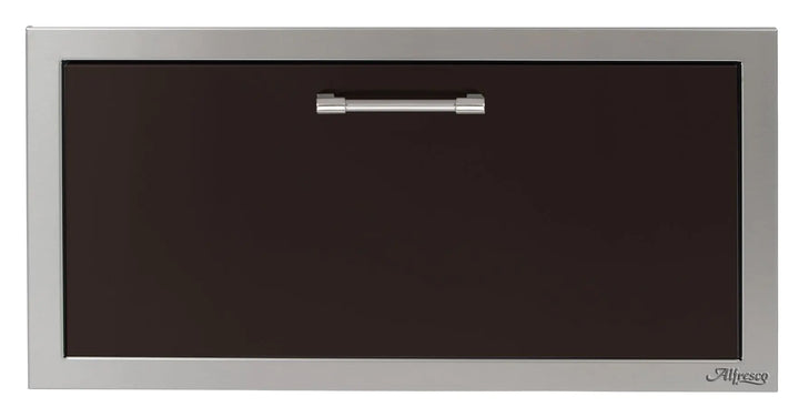 Alfresco 30-Inch VersaPower Stainless Steel Soft-Close Single Drawer