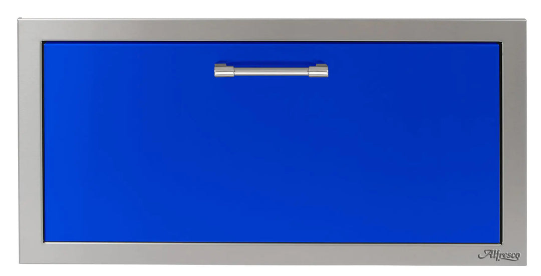 Alfresco 30-Inch VersaPower Stainless Steel Soft-Close Single Drawer