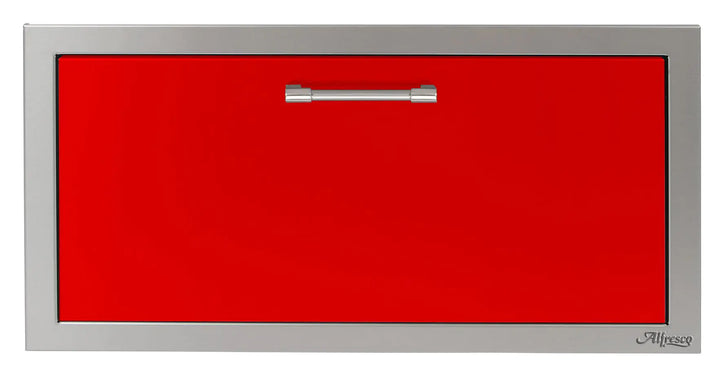 Alfresco 30-Inch VersaPower Stainless Steel Soft-Close Single Drawer