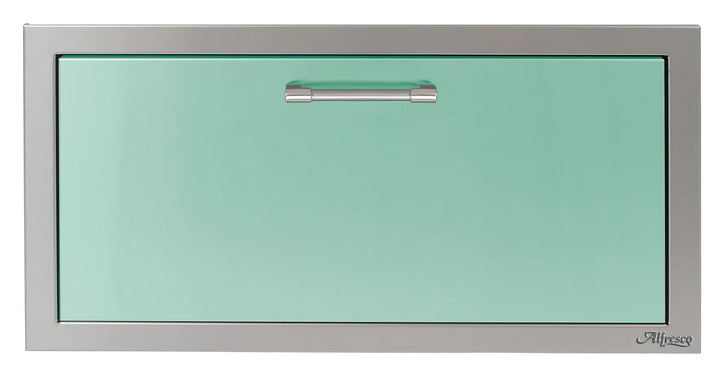 Alfresco 30-Inch VersaPower Stainless Steel Soft-Close Single Drawer