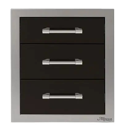 Alfresco 17'' Three Tier Storage Drawers
