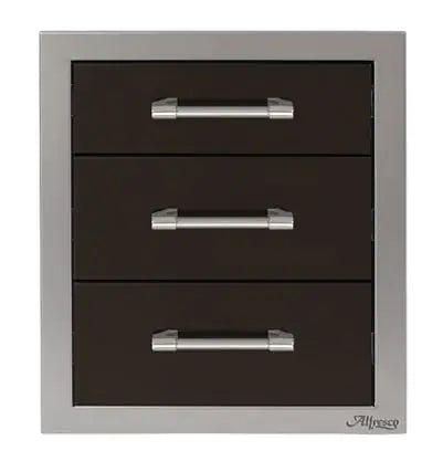 Alfresco 17'' Three Tier Storage Drawers