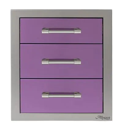 Alfresco 17'' Three Tier Storage Drawers