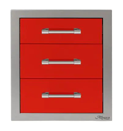 Alfresco 17'' Three Tier Storage Drawers