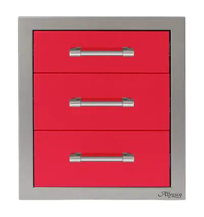 Alfresco 17'' Three Tier Storage Drawers