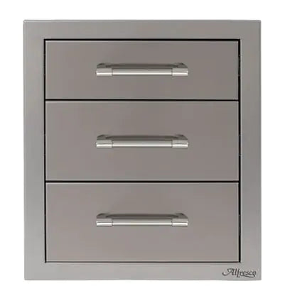 Alfresco 17'' Three Tier Storage Drawers