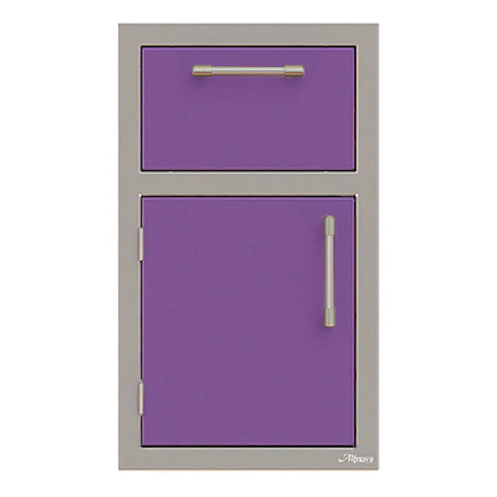 Alfresco 17-Inch Stainless Steel Soft-Close Door & Paper Towel Holder Combo