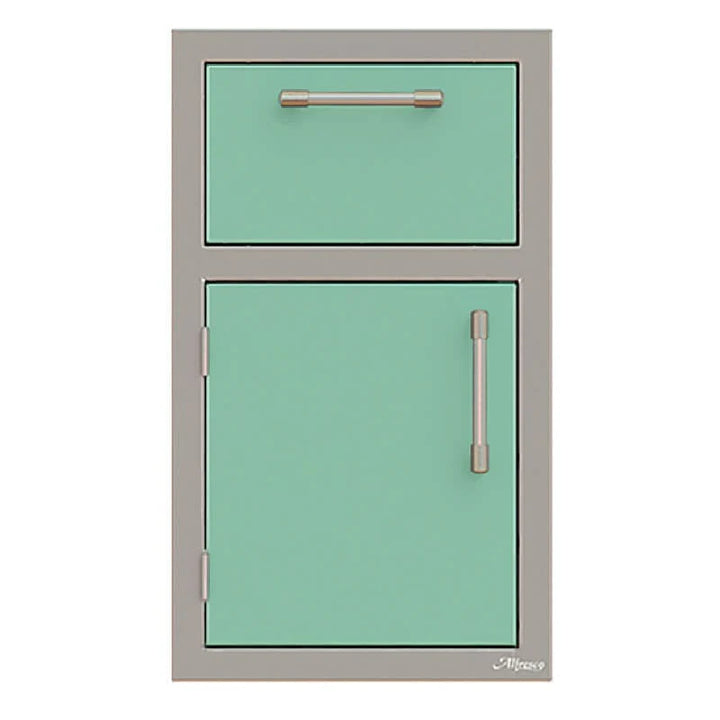 Alfresco 17-Inch Stainless Steel Soft-Close Door & Paper Towel Holder Combo