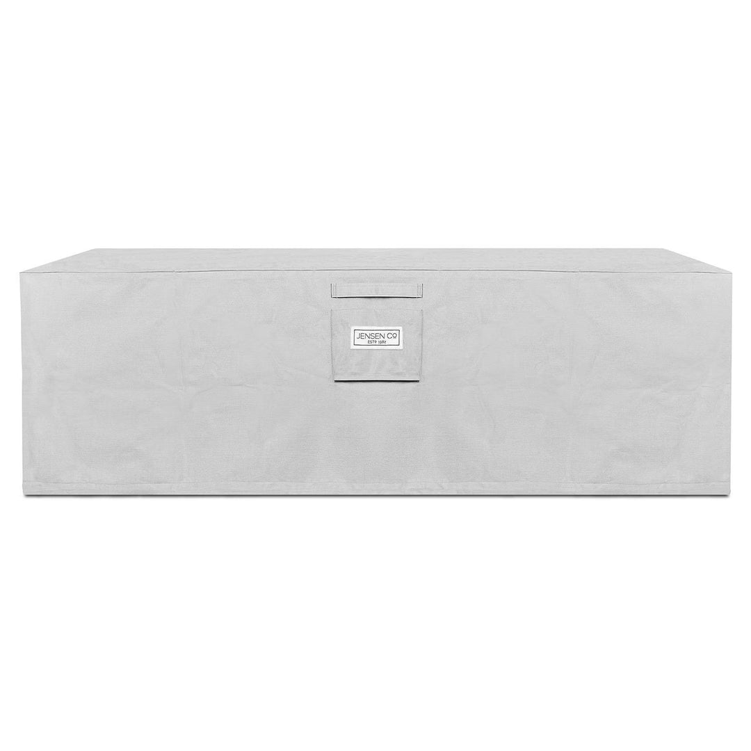 Real Flame 72-Inch Rectangular Aluminum Propane Fire Pit Table in Charcoal