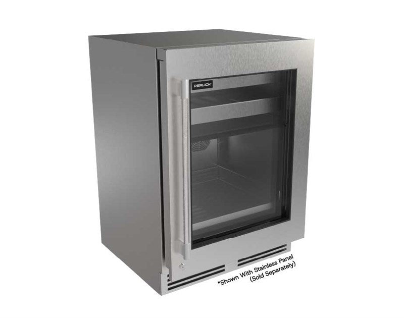 Perlick G5 Luxe 24" Dual Zone Wine & Beverage Refrigerator Glass Door – Panel Ready