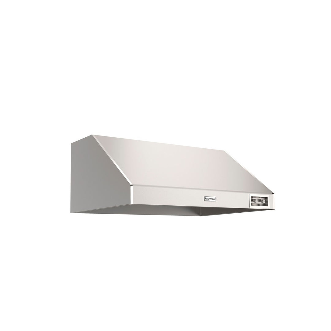 Fire Magic 42-Inch Outdoor Stainless Steel Power Vent Hood with 1200 CFM Dual Blowers