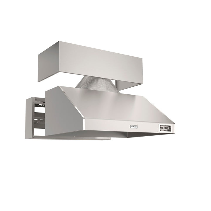 Fire Magic 42-Inch Outdoor Stainless Steel Power Vent Hood with 1200 CFM Dual Blowers