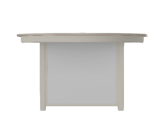 42" Round MGP Top Fire Table - All-Weather GFRC-Style Look in Marine-Grade Polymer, Electronic Ignition, Hidden Tank Drawer (NG or LP)