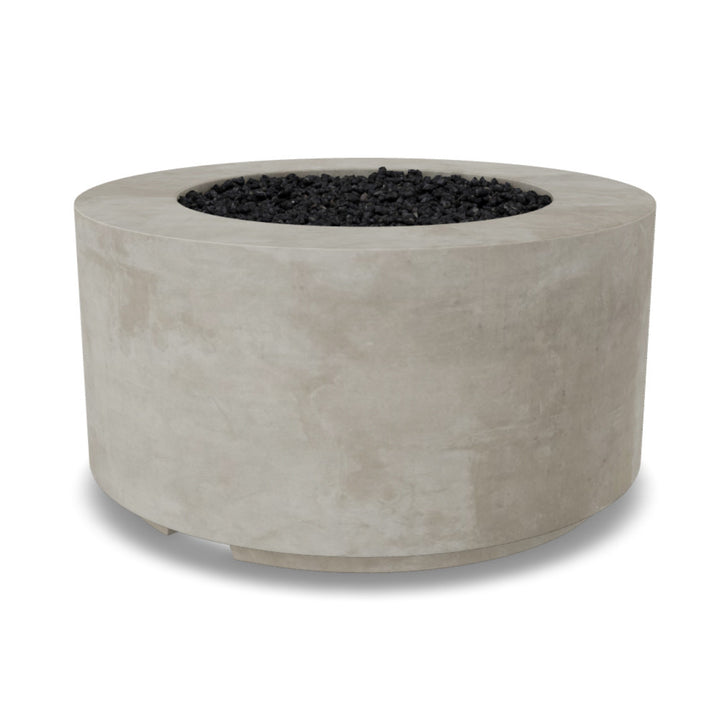 Cilindro 36" Round Fire Bowl – Handcrafted Patina Finish (Propane or Natural Gas)