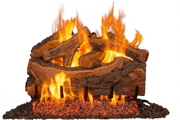 Real Fyre - Rugged Forest Split Designer Hearth Kit