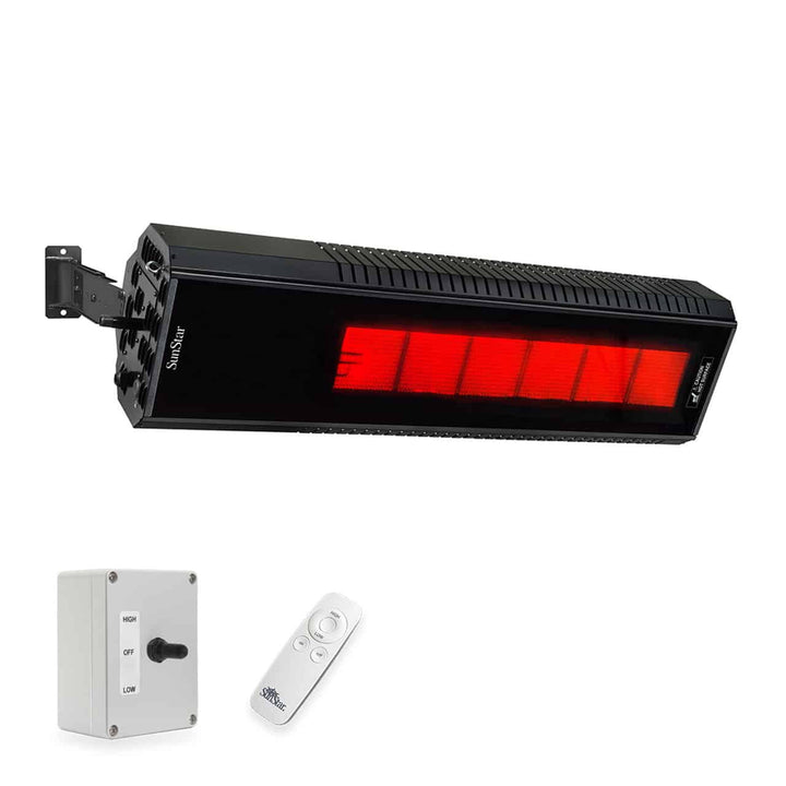 SunStar SGL50-N10 Gas Patio Heater, Overhead, 50,000 BTU, with Remote Control