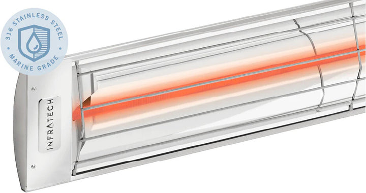 Infratech C3024MG Infrared Electric Patio Heater Stainless Steel Marine Grade