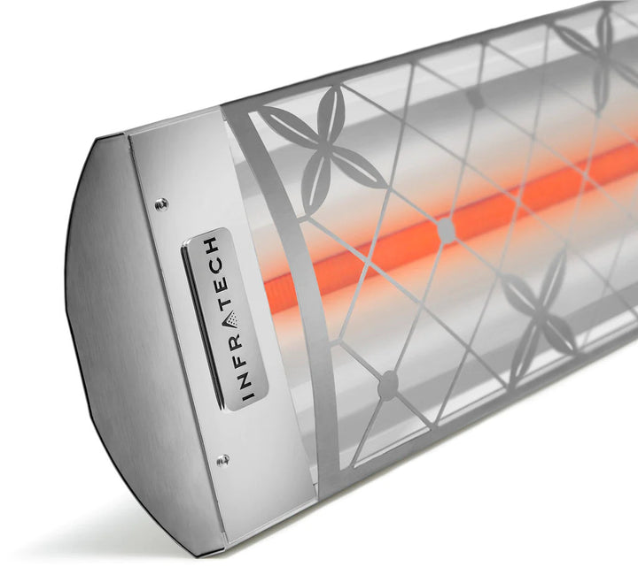 Infratech C4024SS4 Single Element Heater with Stainless Steel Traditional Motif
