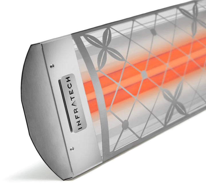 Infratech CD6024SS4 Dual Element Heater with Stainless Steel Traditional Motif