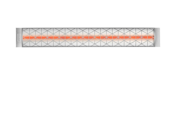 Infratech C4024SS1 Single Element Heater with Stainless Steel Contemporary Motif