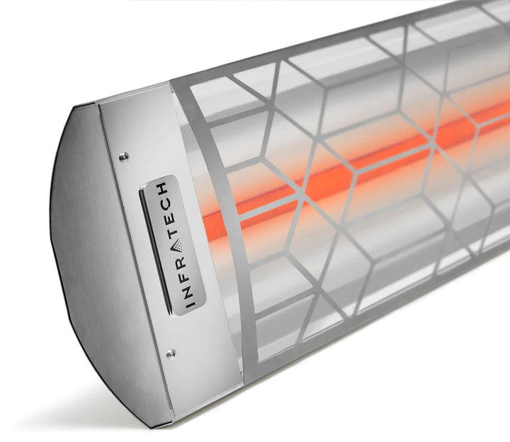 Infratech C3024SS2 Single Element Heater with Stainless Steel Craftsman Motif