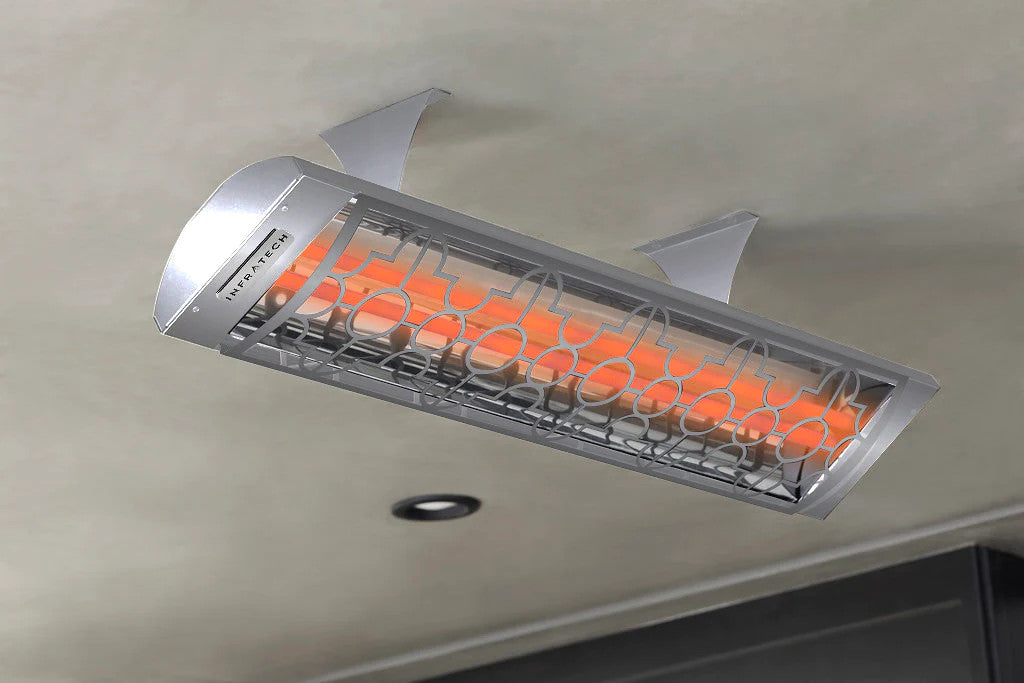 Infratech C3024SS3 Single Element Heater w/ Stainless Steel Mediterranean Motif