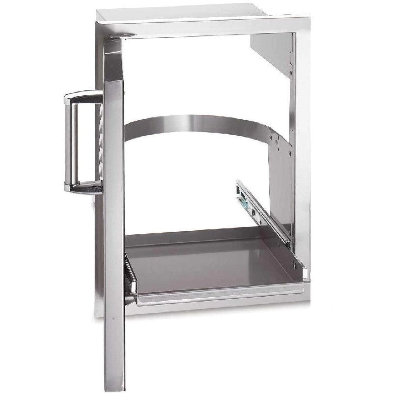 Fire Magic 53820 Stainless Steel Louvered Single Access Door with Propane Tank Storage – Left or Right Hinge