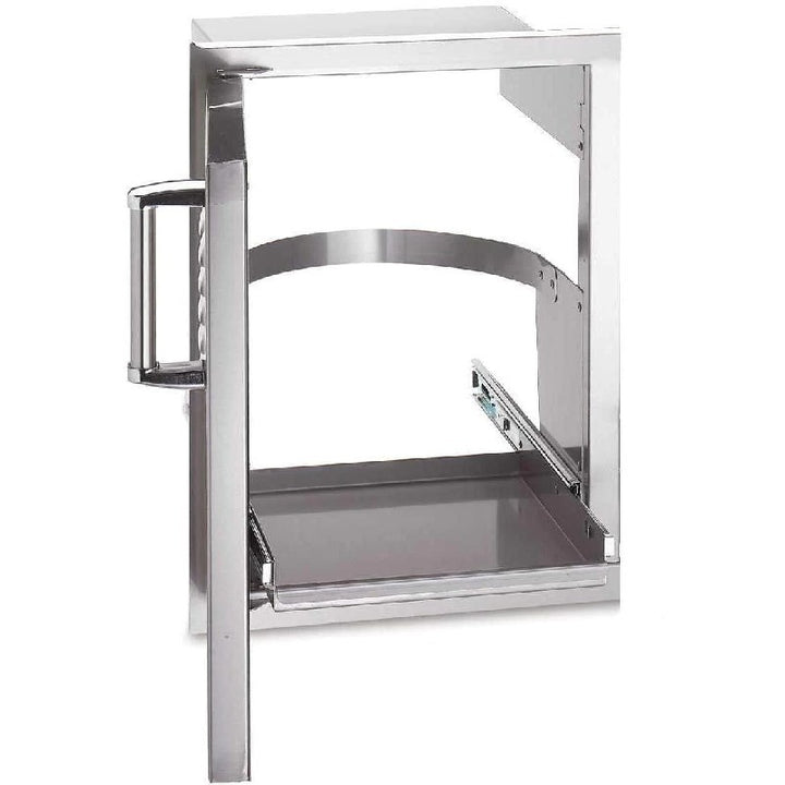 Fire Magic 53820 Stainless Steel Louvered Single Access Door with Propane Tank Storage – Left or Right Hinge