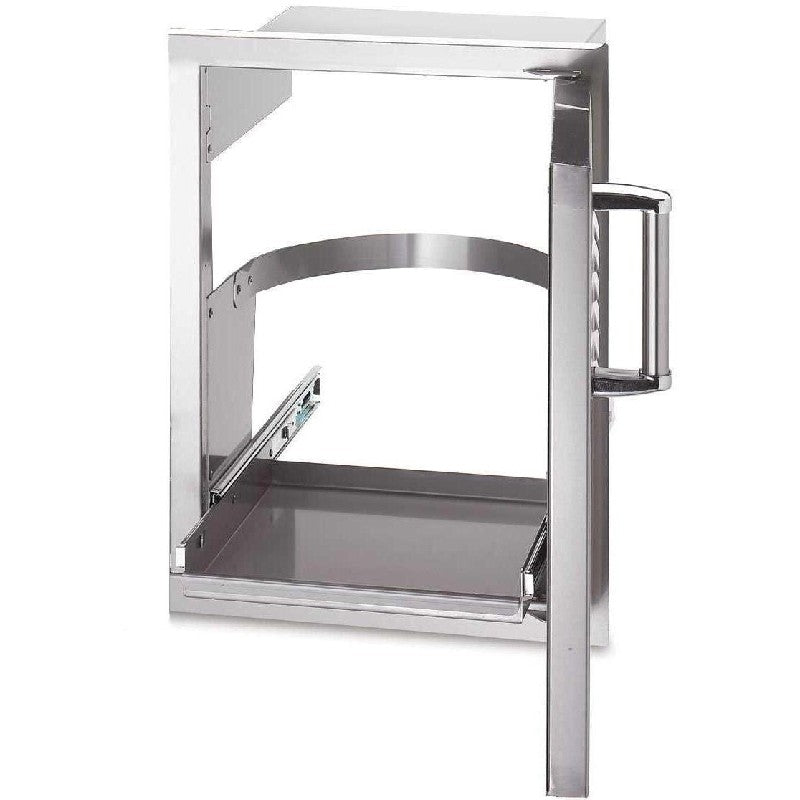 Fire Magic 53820 Stainless Steel Louvered Single Access Door with Propane Tank Storage – Left or Right Hinge