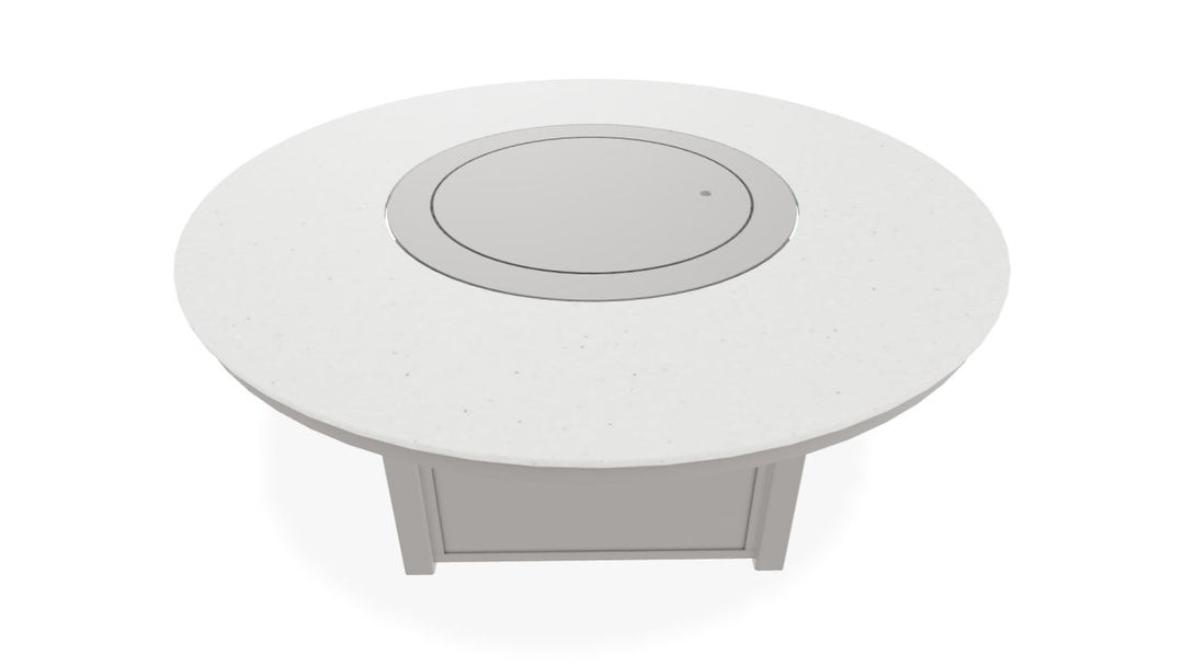 54″ Round Origins Top Fire Table - Electronic Ignition, 60,000 BTU with Hidden Tank Drawer (NG or LP)