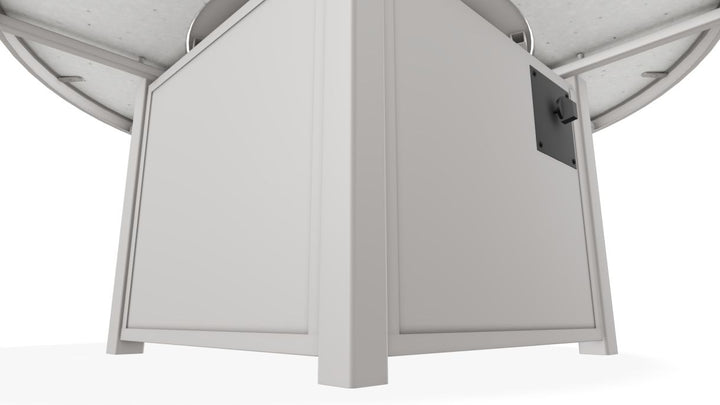 54″ Round Origins Top Fire Table - Electronic Ignition, 60,000 BTU with Hidden Tank Drawer (NG or LP)