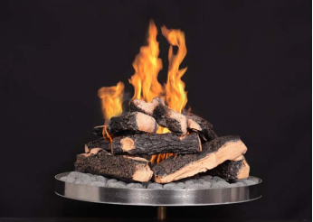 Oak Classic Gas Log Set – Realistic Fire Pit Logs (24"–48"+)