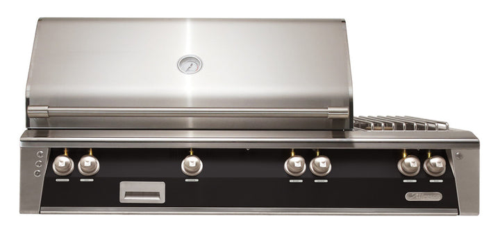 Alfresco - 56" ALXE Luxury Deluxe Grill - Built-In - Jet Black