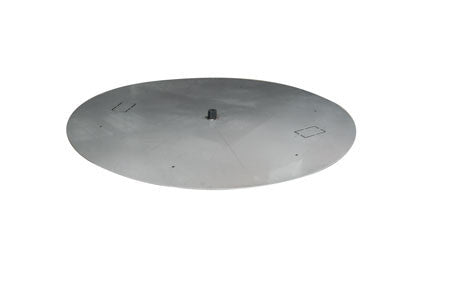 Stainless Steel Round Flat Burner Pan