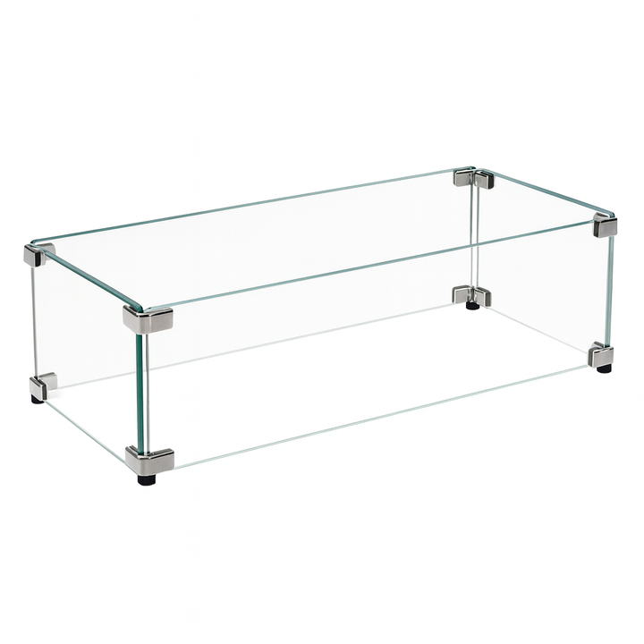 COOKE Glass Wind Screen for 24" x  8" Burner